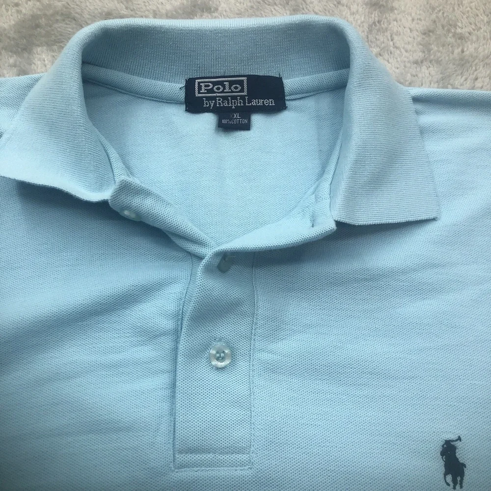 Polo Ralph‎ Lauren, light blue Polo shirt Size XXL Call Casualwear